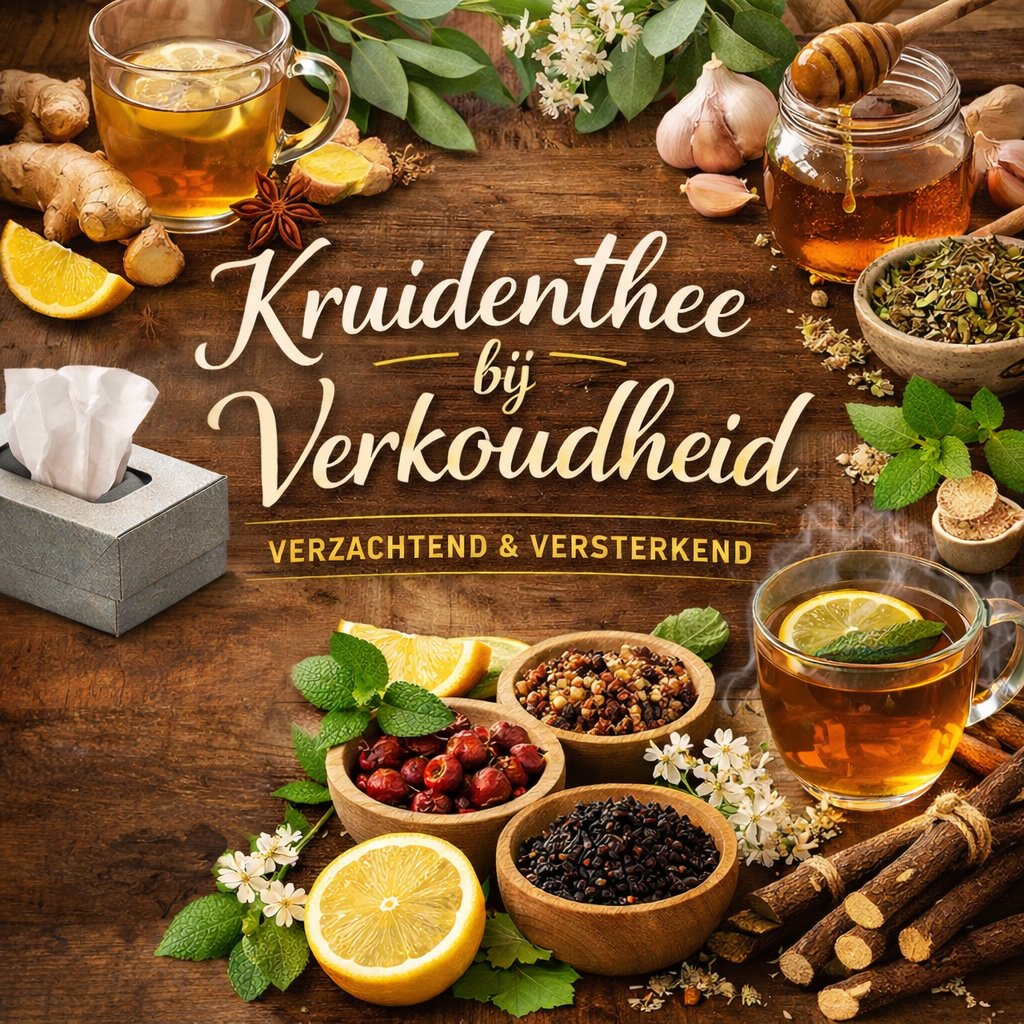 Kruidenthee voor ondersteuning bij verkoudheid 