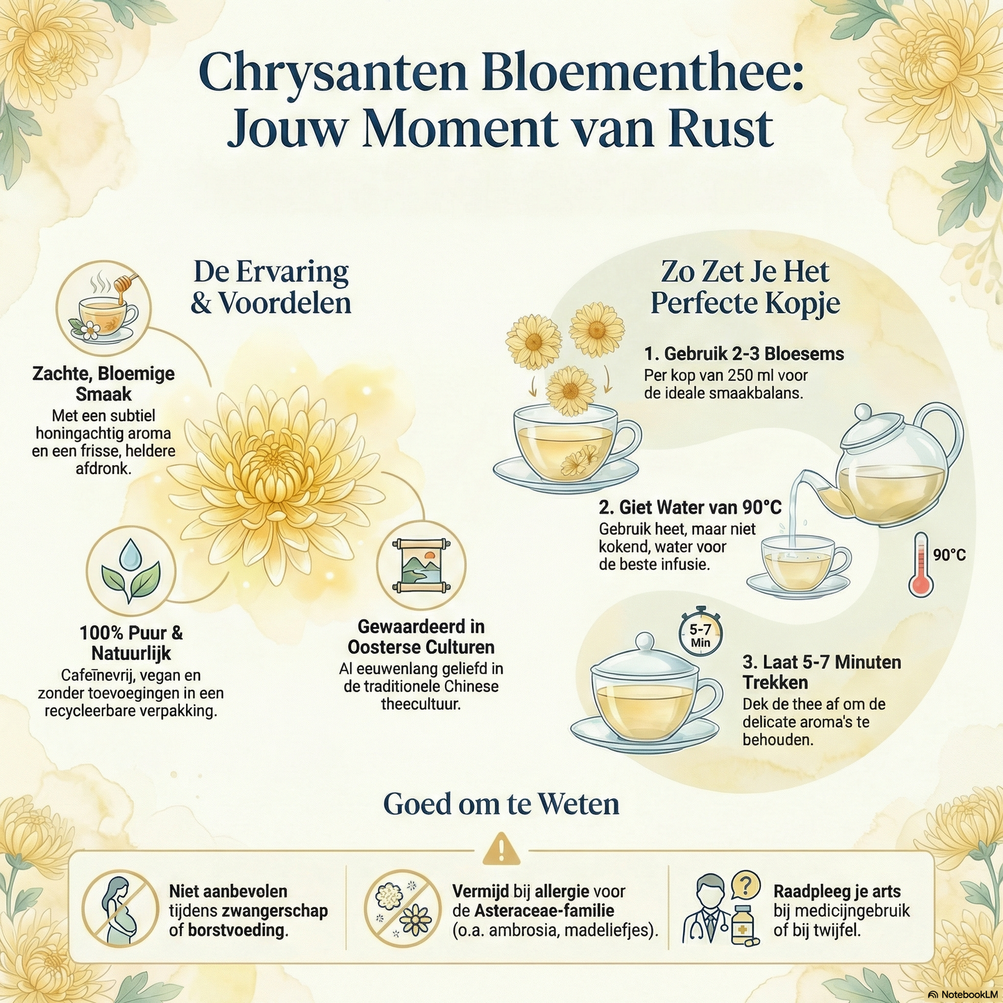 Chrysanten Bloementhee