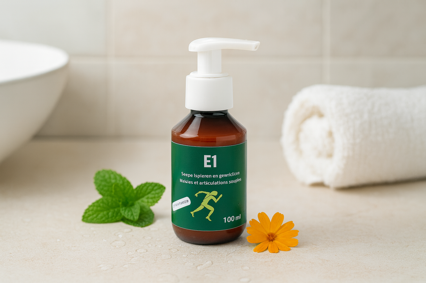 Spieren & Gewrichten Emulsie E1 – Natuurlijke Verzorging Voor Spieren & Gewrichten