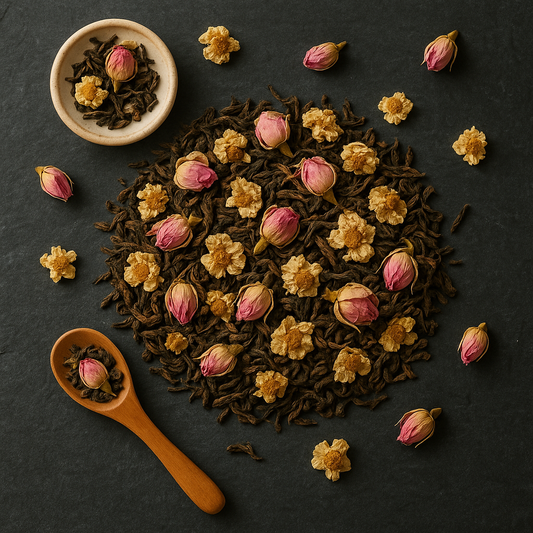 Chrysanthemum Rose Pu-Erh Thee