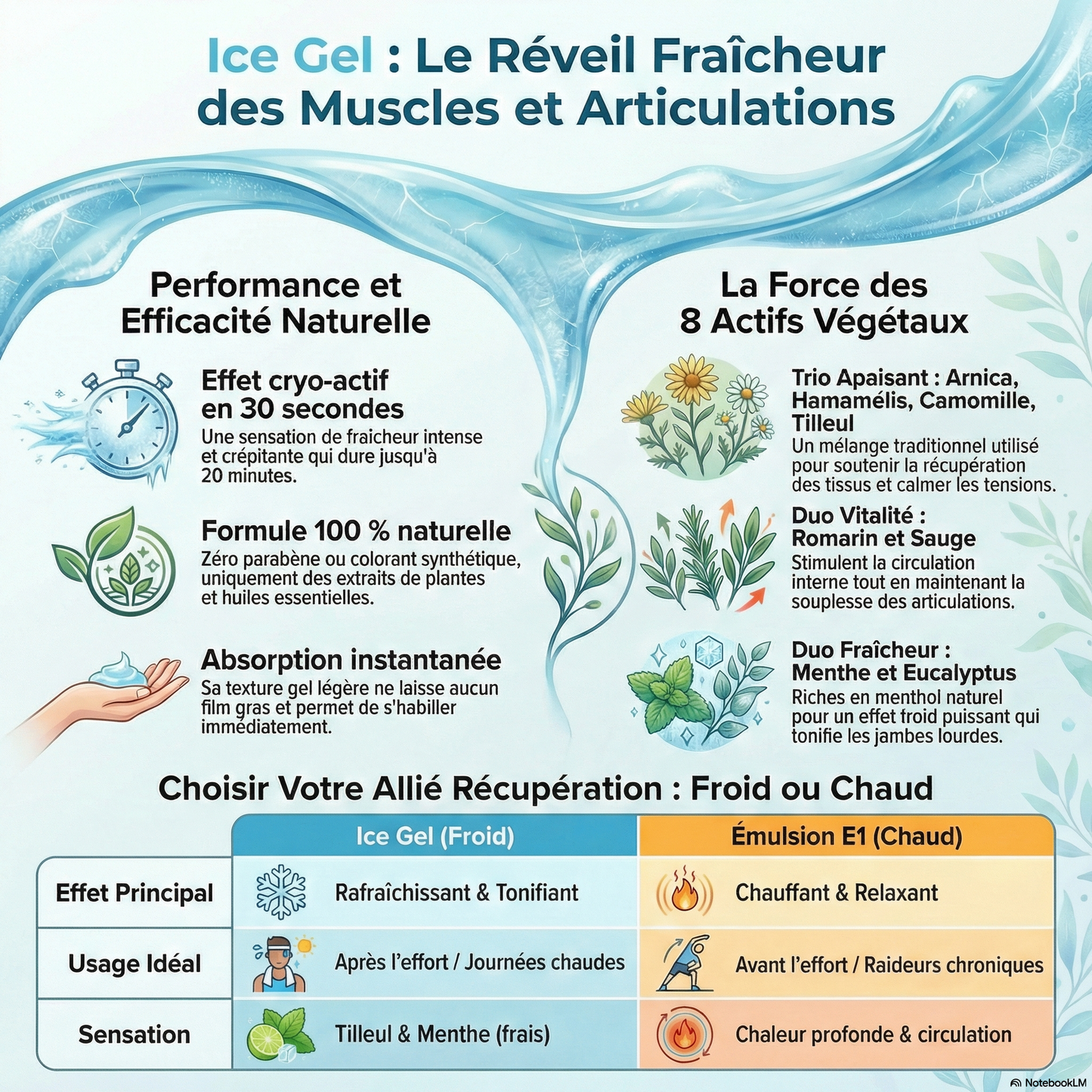 Ice Gel - Verkoelende Verfrissing Voor Spieren & Gewrichten