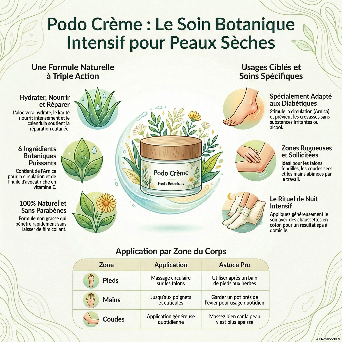 Podo Crème – Intensieve Hydratatie Voor Droge Huid