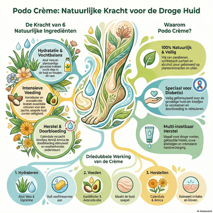 Podo Crème – Intensieve Hydratatie Voor Droge Huid