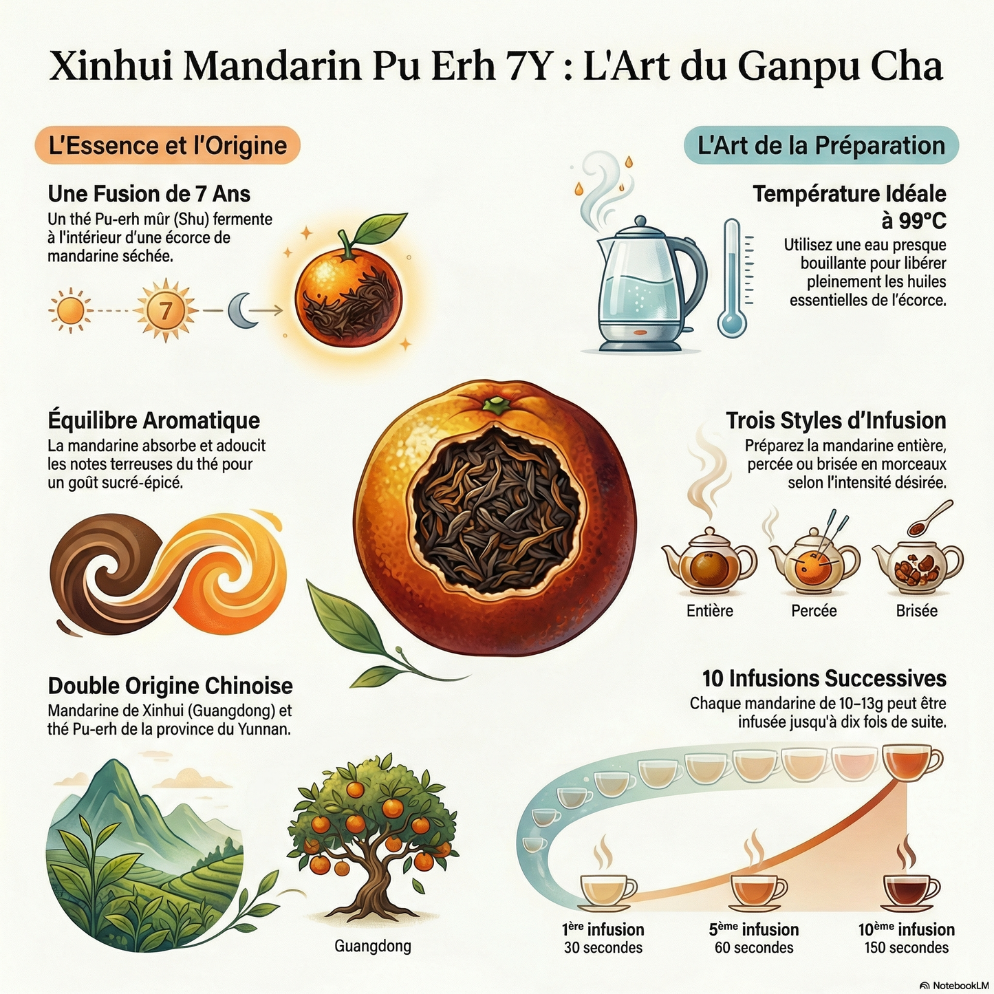 Xinhui Mandarin Pu Erh 7Y | Xinhui Pu Erh Mandarijn