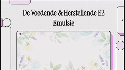 Voedende & Herstellende E2 Emulsie